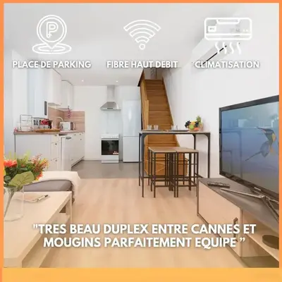 Le Val By ApiRent #Duplex #Climatisation