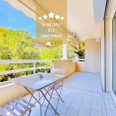 Le Cannes Mélodie - Terrasse