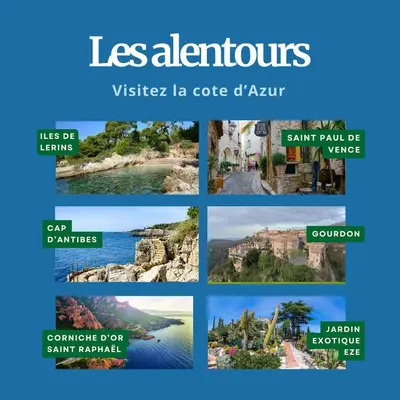 a collage of photos of islands in the cyclades at Le refuge du Suquet, quartier authentique de Cannes, vue mer in Cannes