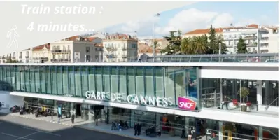 a view of a building in a city at 1 Chambre Cosy - 4 min du Palais - Wi-Fi - Climatisé in Cannes