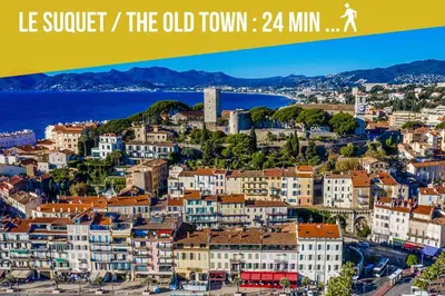 an image of a city with the words le suburb the old at Elégant 3 pièces avec Terrasse - Centre - Lumineux in Cannes