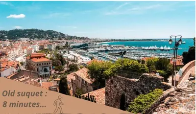 a logo for a conference rescue committee with a palm tree at 2 Bed - Ascenseur - 2 min du Palais - Climatisé in Cannes