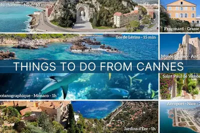 a collage of photos of things to do from games at Cannes Heart of town 2 BR perfect congress & Holidays by Olam Properties in Cannes